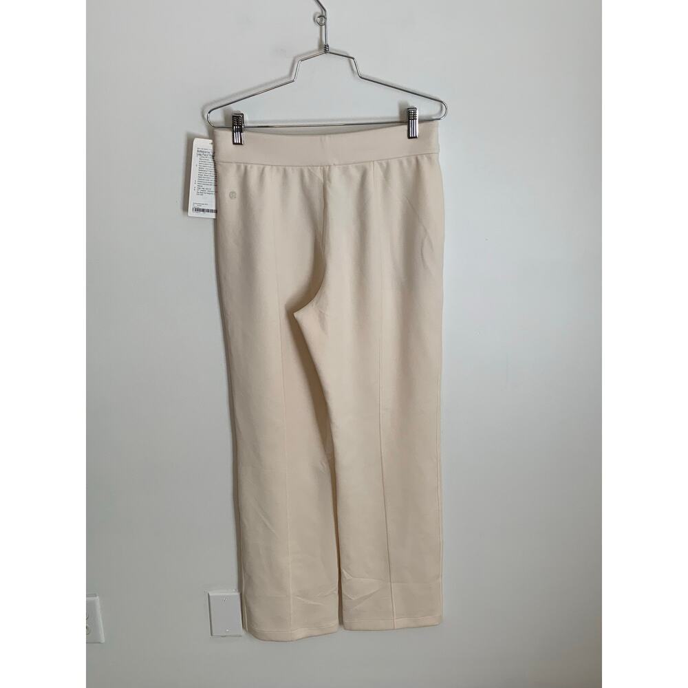 Lululemon Softserve HR Straight Leg pants NWT light ivory size medium - Picture 4 of 4